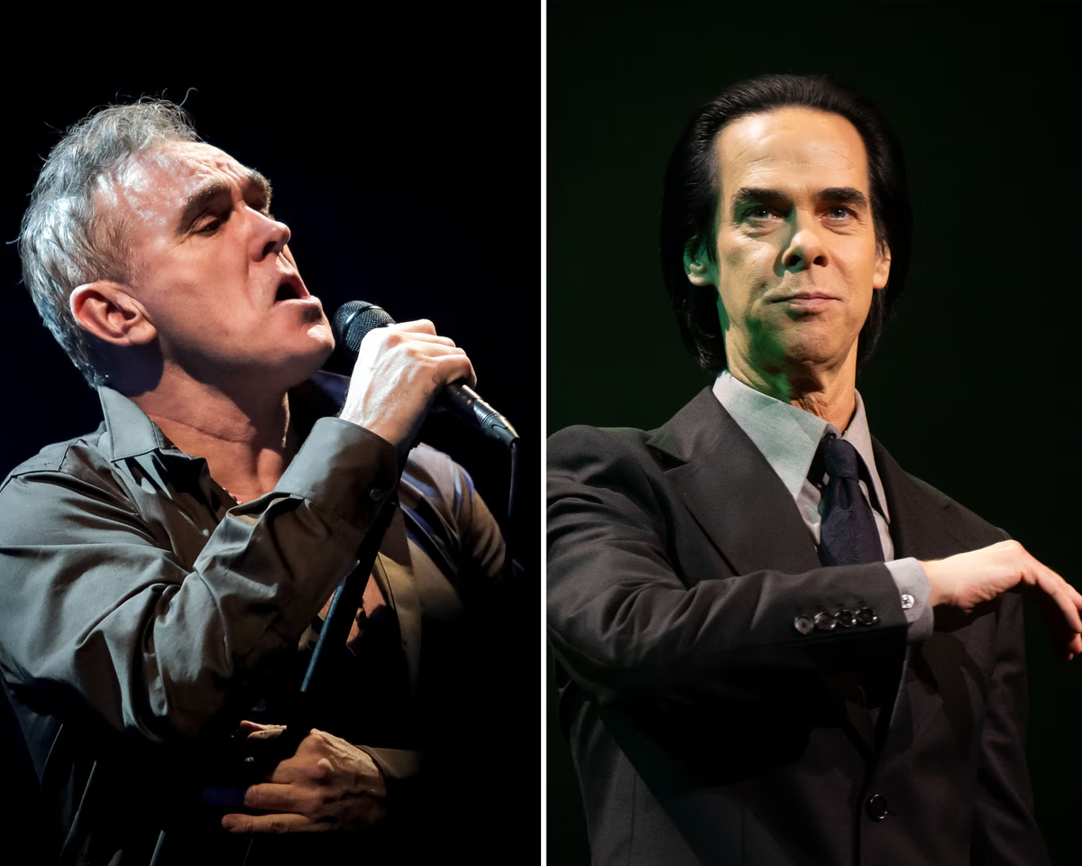 Моррисси и Ник Кейв. Фото: Кристи Гудвин/Redferns