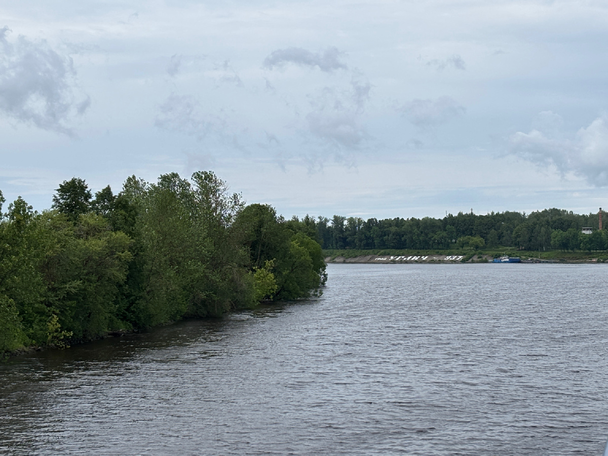 Фото автора. На подходе к Угличу 