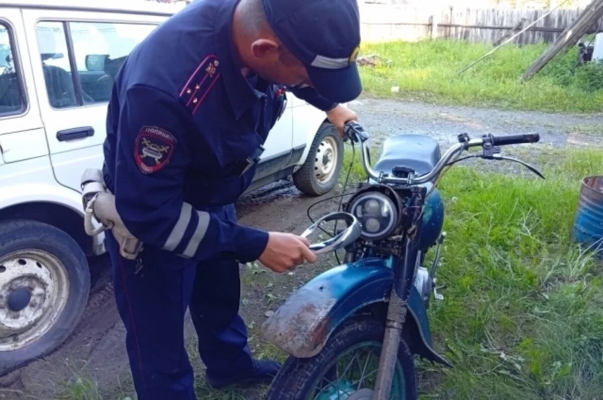    На Урале 17-летний юноша на мотоцикле пострадал в ДТП, наехав на животное