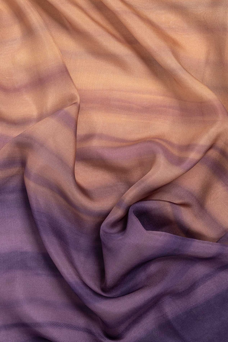 Шелковый шифон от KHAN.CASHMERE