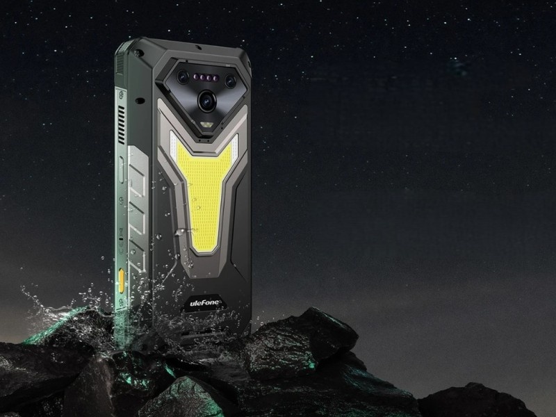    Ulefone распродаёт защищённый Armor 34 Pro с АКБ на 25 500 мАч и встроенным проектором