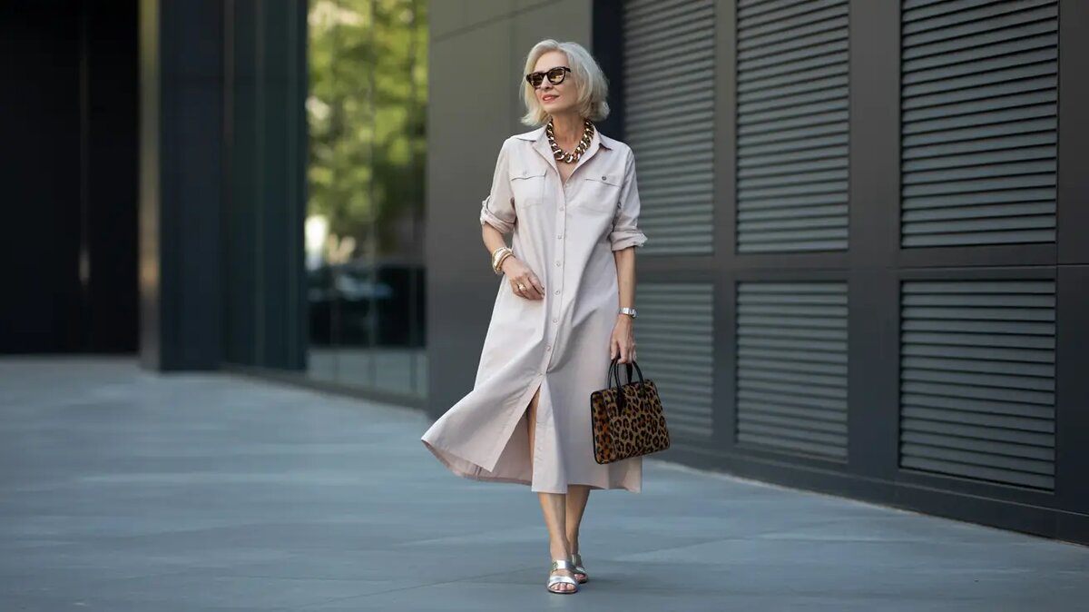 Как стильно одеваться летом 2025 в возрасте 50+