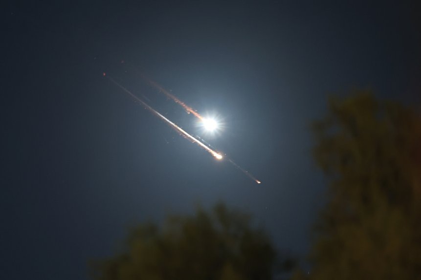 Иран наносит ракетный удар по Израилю EPA