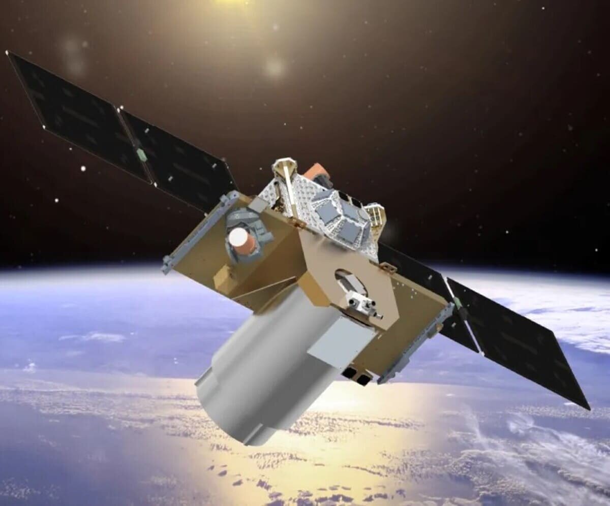    Рендер спутника Aros / © Black Sky Technology