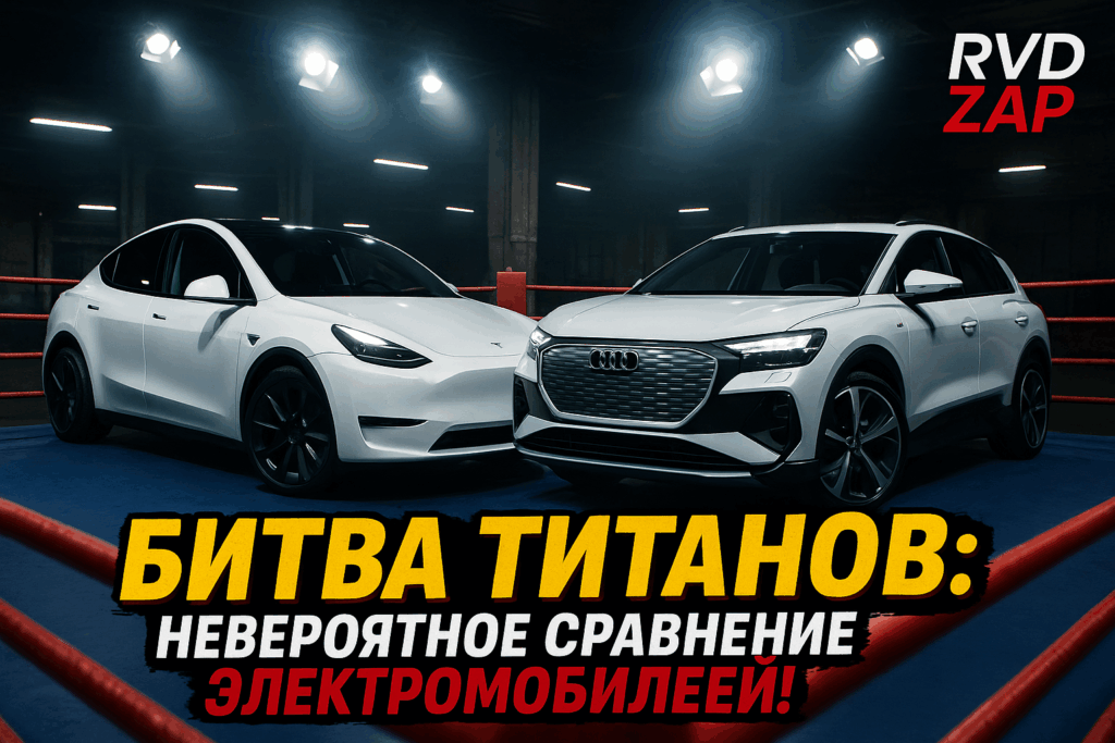    Сравнение электромобилей Tesla Model Y и Audi Q4 e-tron admin
