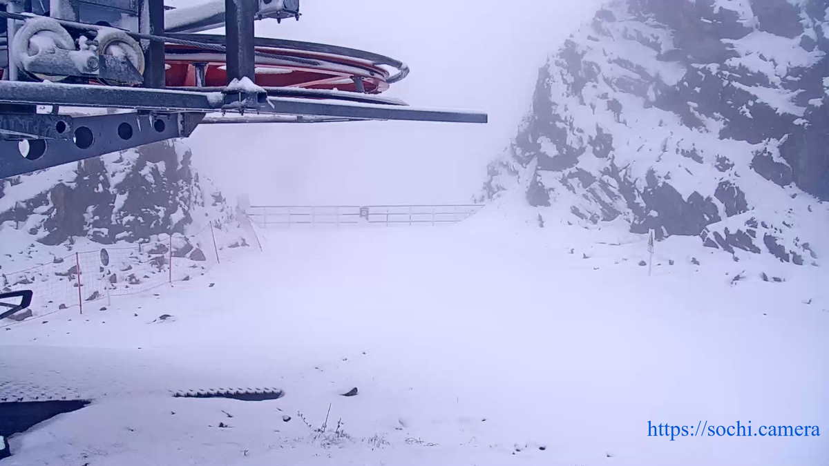 Горный курорт Роза Хутор, 16 июня 2025 года.