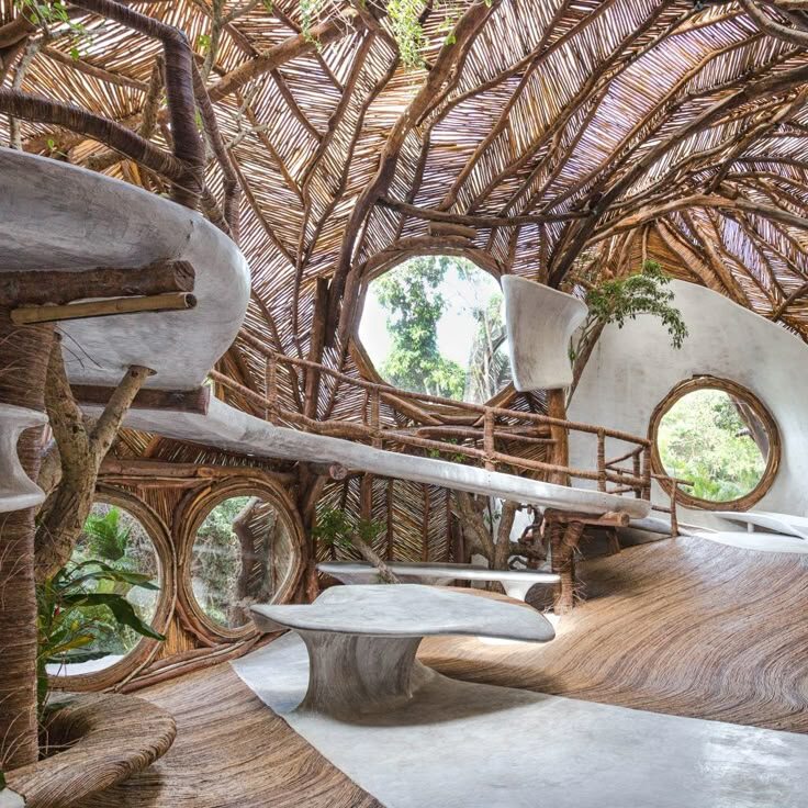 Художественная галерея в стиле «Биоморфизма». Автор: Сантьяго Рамни Гуггенхайм. Источник: dezeen
