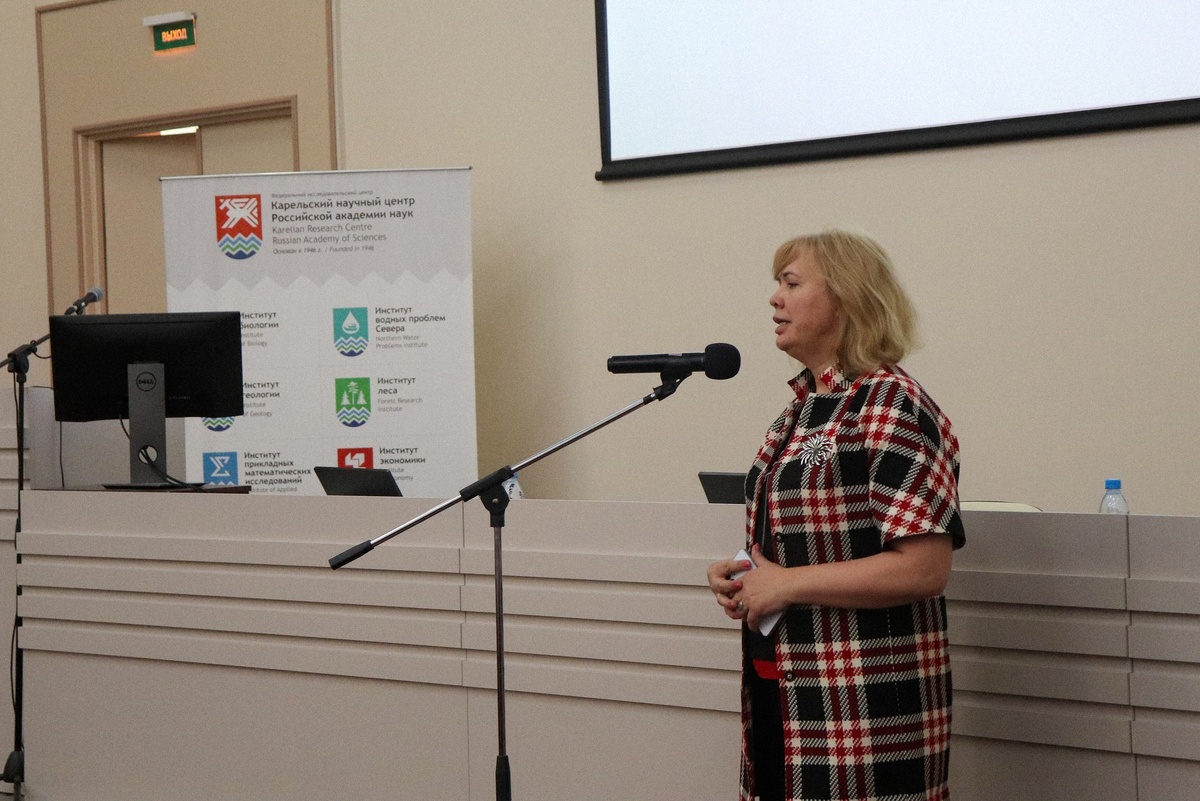    Ольга Бахмет. Фото: пресс-служба КарНЦ РАН