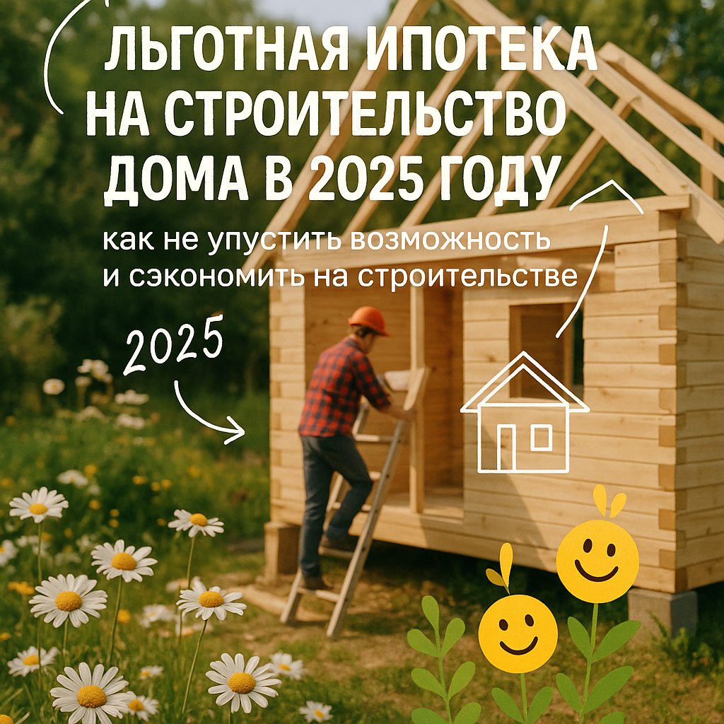    Льготная ипотека на строительство дома в 2025 году: как не упустить возможность и сэкономить на строительстве