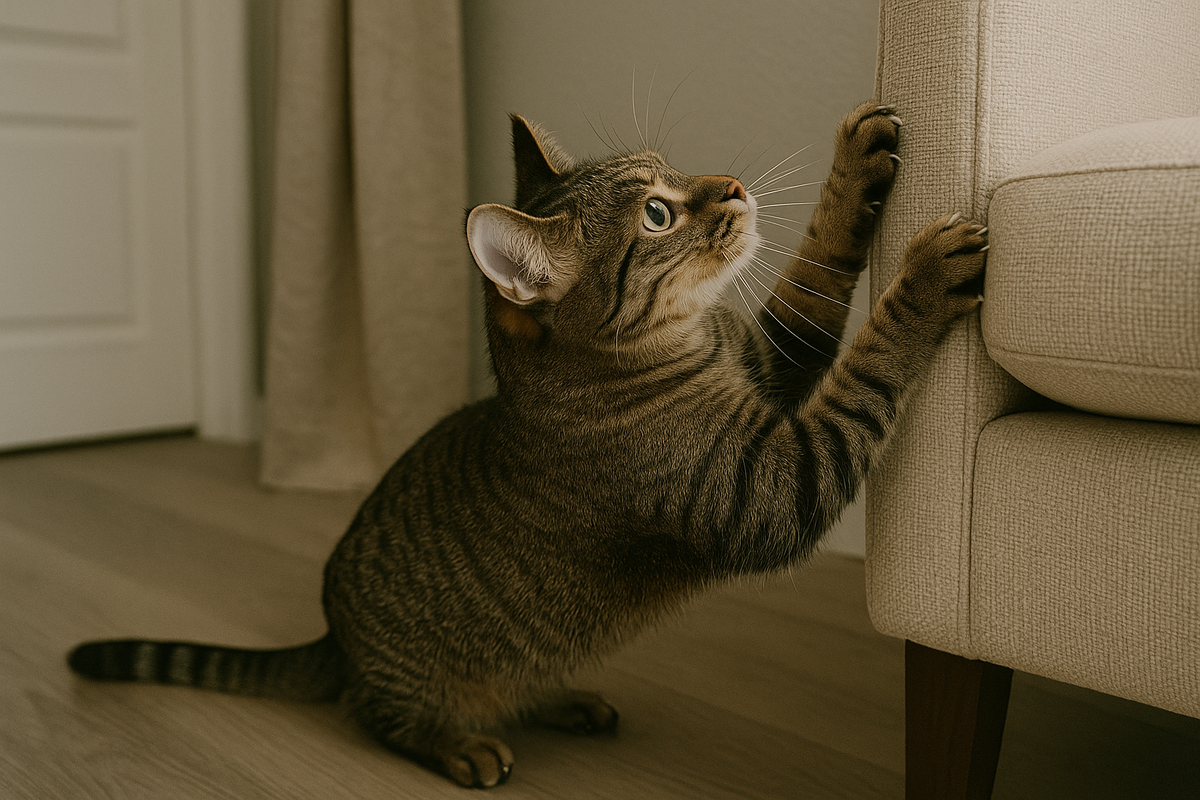 невоспитанный кот