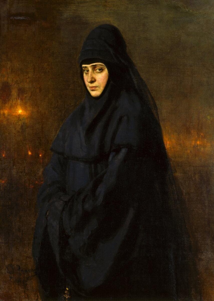 Илья Ефимович Репин. Соломония Сабурова. Изображения взято из открытых источников.