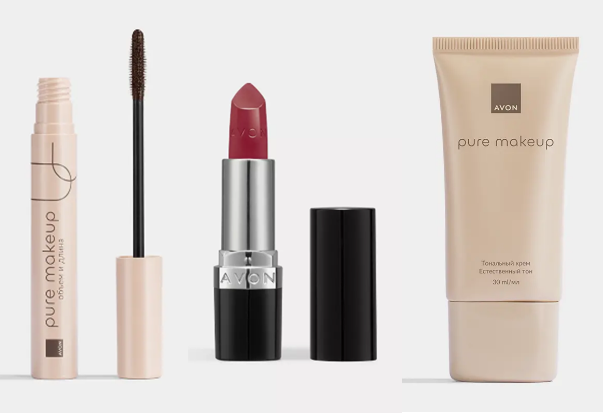 Мои любимые продукты для быстрого макияжа а-ля соберись за 5 минут. Цена туши – 399 рублей, тонального крема – 349 рублей, помады – 499 рублей