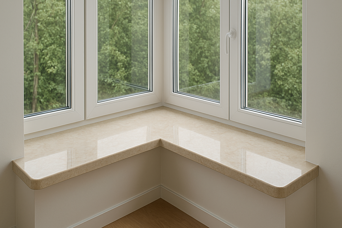 Подоконники из искусственного камня