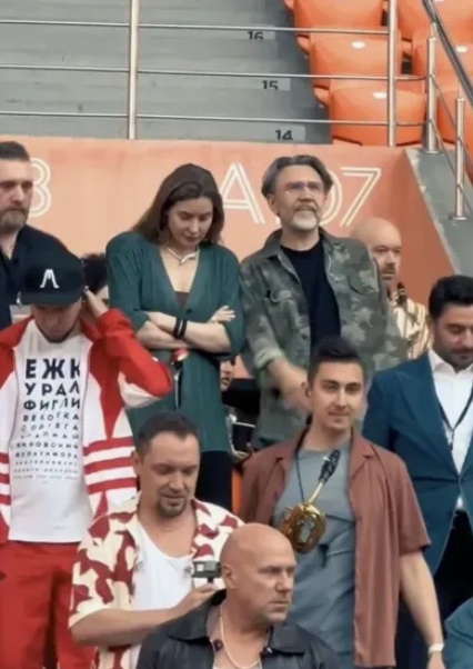 Ольга Абрамова и Сергей Шнуров