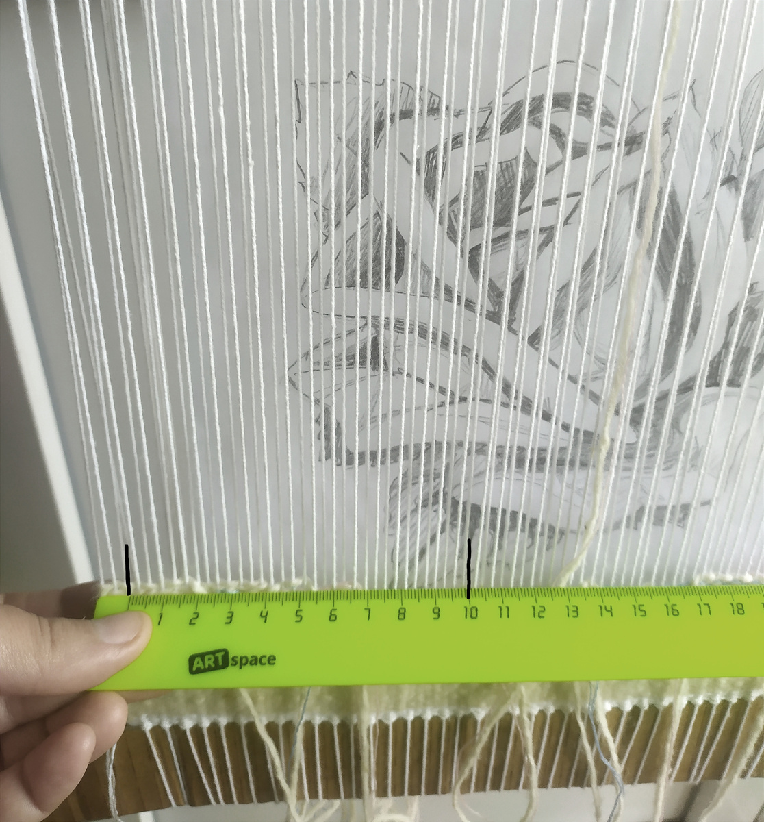 У меня здесь плотность 33-34 нити