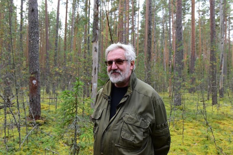 Александр Крышень в родной стихии.