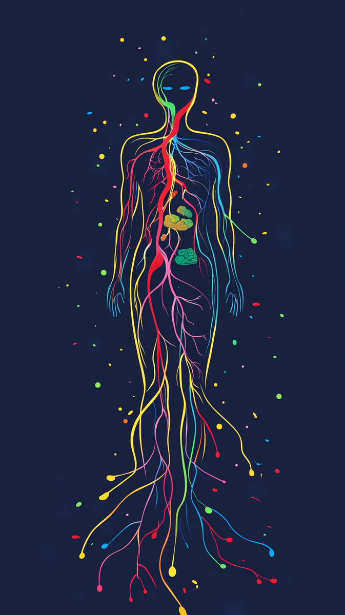 И еще о сосудиках. Моя иллюстрация с помощью нейросетей