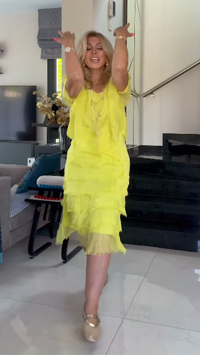 Ирина Агибалова станцевала под песню Анны Асти. Фото: соцсети Ирины Агибаловой