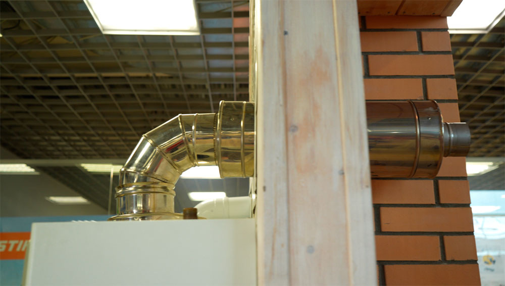 Коаксиальные дымоходы для газовых котлов: конструкция и способы подключения