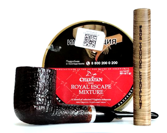 Турнирный табак Charatan Royal Escape, турнирная трубка lorenzetti и турнирный тампер