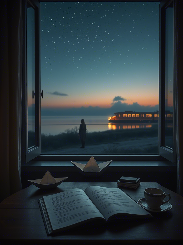 "Вечерние страницы" - это те сокровенные мысли, что живут глубоко в недрах твоей души, которые не дают тебе спать по ночам и непреодолимо рвутся наружу быть увековеченными на бумаге. Делать это или не делать - выбор каждого.