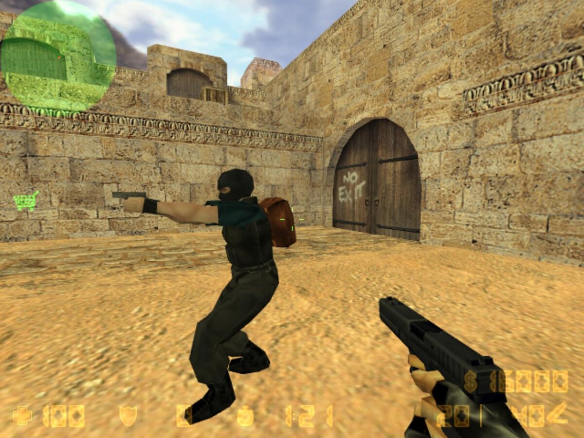 Гемплей Counter-Strike (1.0 Beta)