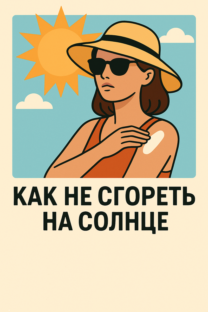 #лето #здоровье #красота #солнце #лайфхаки #защитакожи #отдых