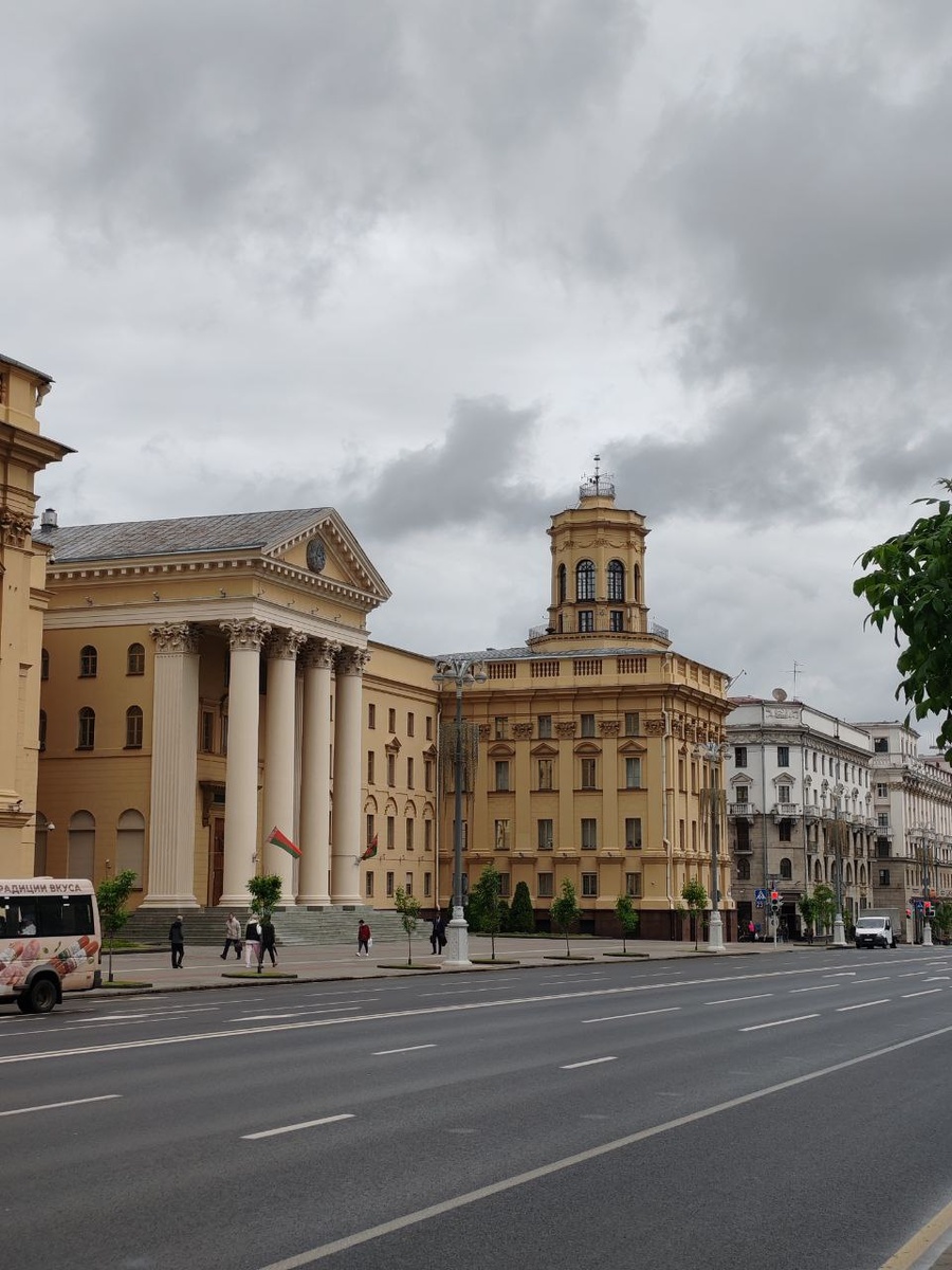 Первый взгляд на Минск 