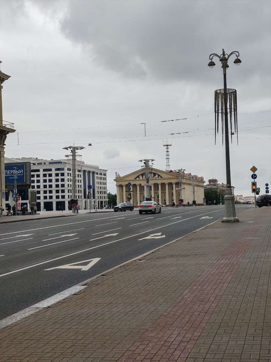 Первый взгляд на Минск 