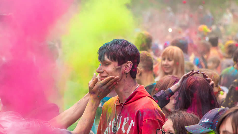 В прошлом году мероприятие проходило возле сити-парка «Град», в этом году его перенесли в парк «Танаис».📷Фото: Егор Снетков / Коммерсантъ