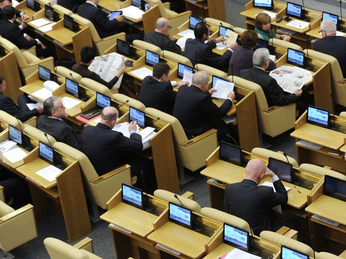    Пленарное заседание Государственной Думы РФ© РИА Новости / Владимир Федоренко