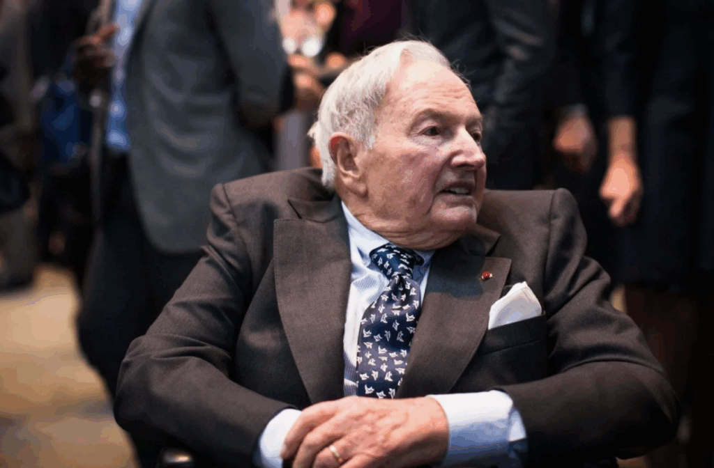    Дэвид Рокфеллер- первый миллиардер, доживший до 100 лет 