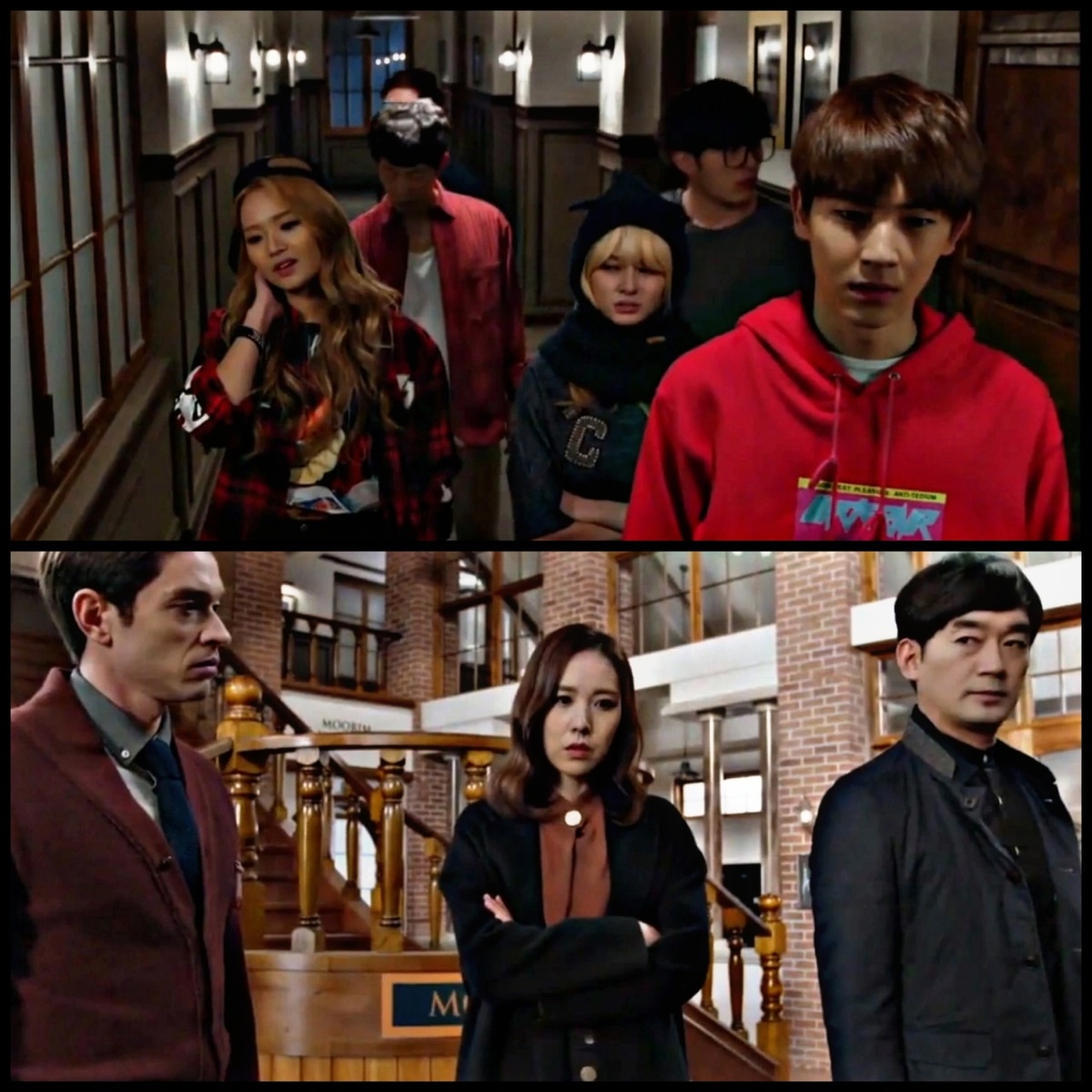 Кадры из дорамы "Школа Мурим"