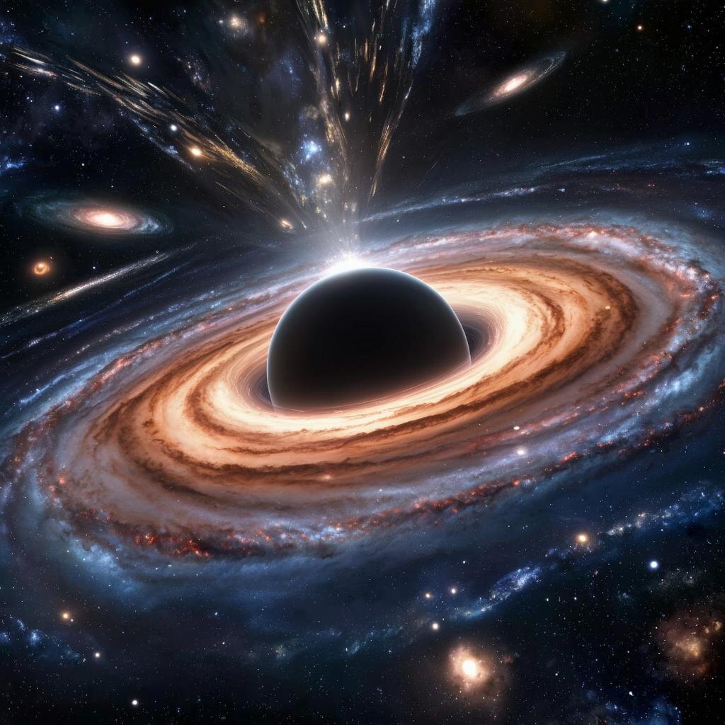 Обида человека, как черная дыра в космосе