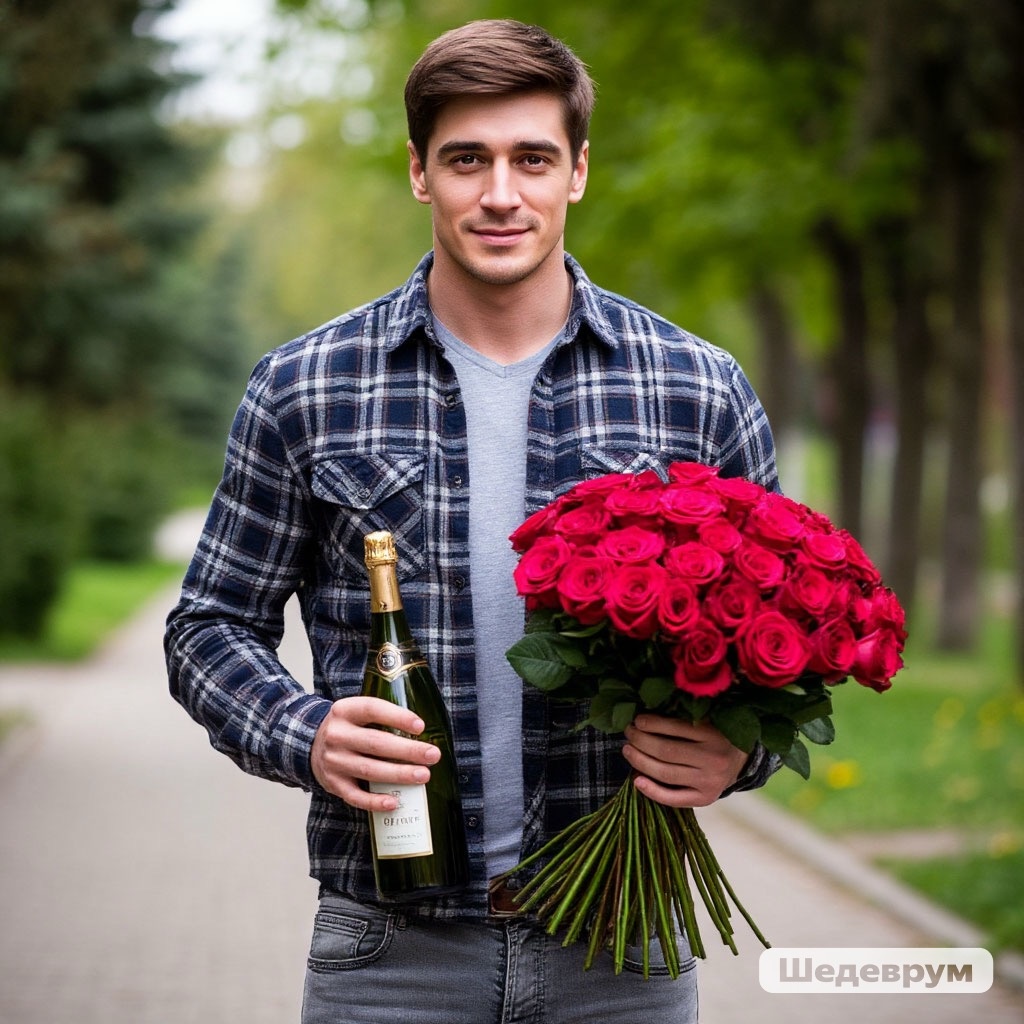 Генерация мужчины в нейросети.