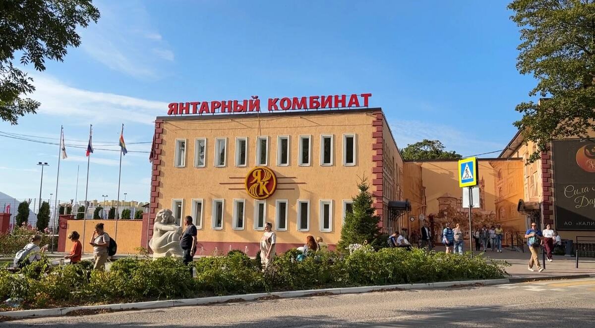 Янтарный комбинат в пос. Янтарный