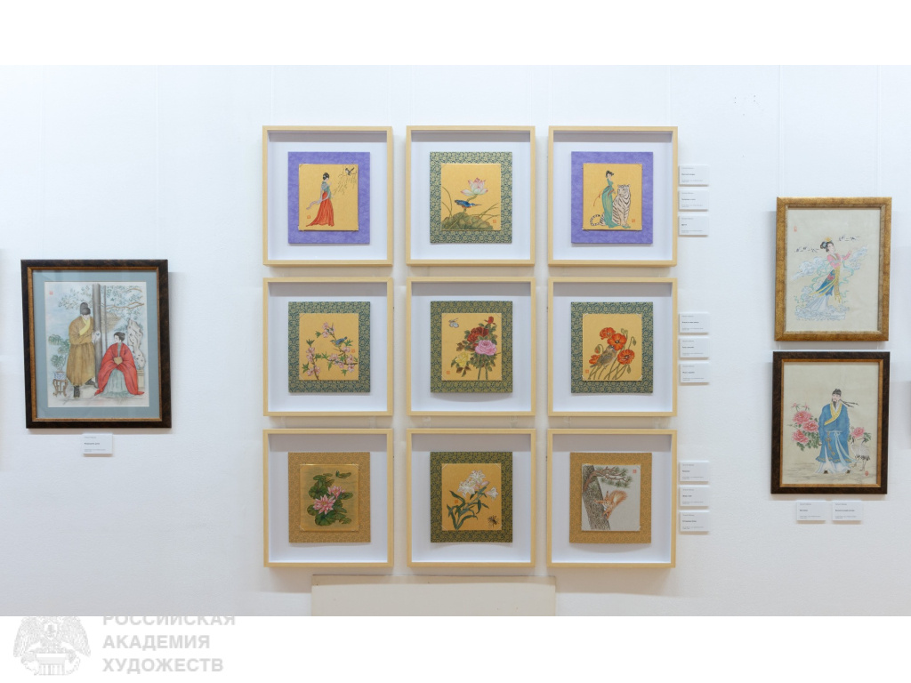 Экспозиция «Летняя симфония» Наталии Кабаковой в МВК РАХ (Москва,Пречистенка, 19). Фоторепортаж: Виктор Берёзкин, пресс-служба РАХ