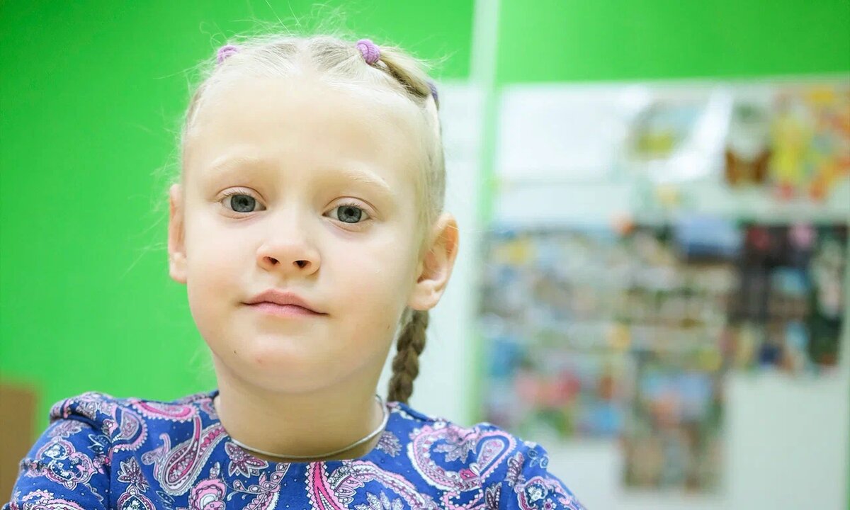 Настя Власова, подопечная фонда «Алёша»