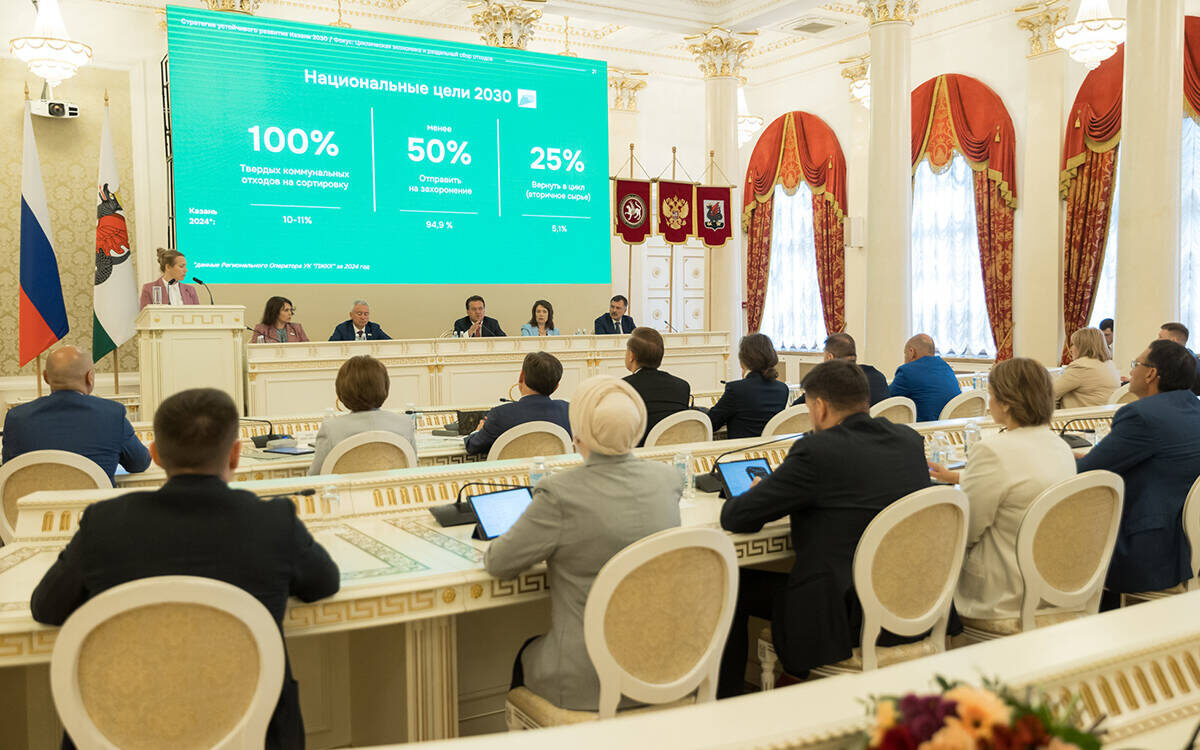 Основным вопросом сессии Казгордумы стала Стратегия устойчивого развития Казани до 2030 годаФото: kzn.ru