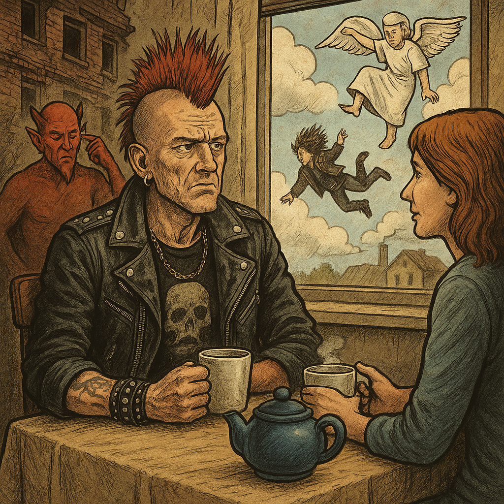 Крутят черти у виска!