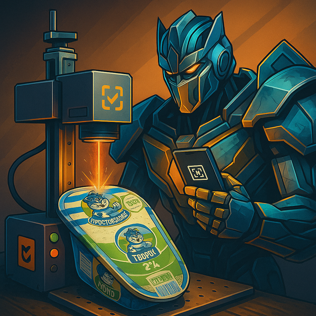 Пример маркировки Честный знак