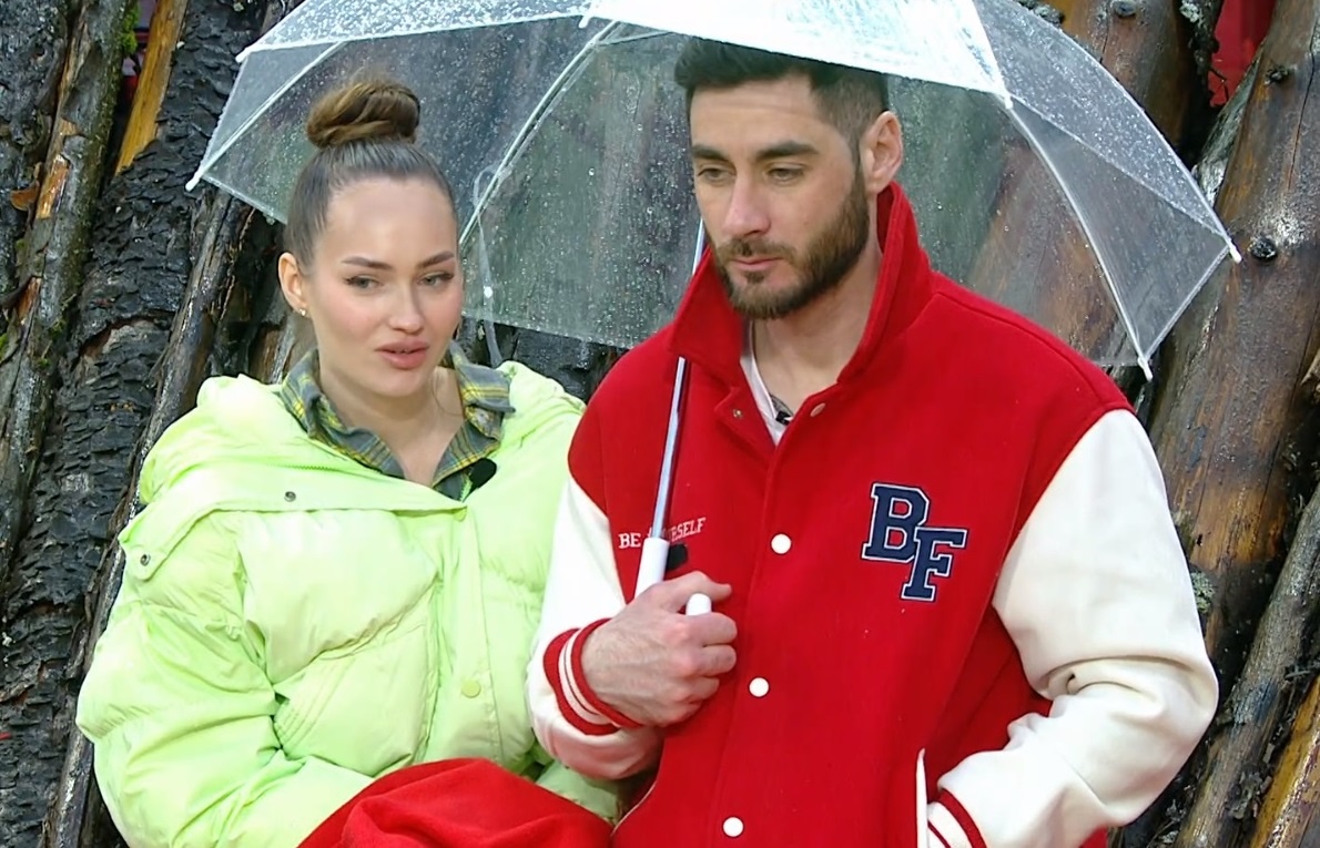 Тигран и Вика Салибековы (фото из эфира на «Okko»)