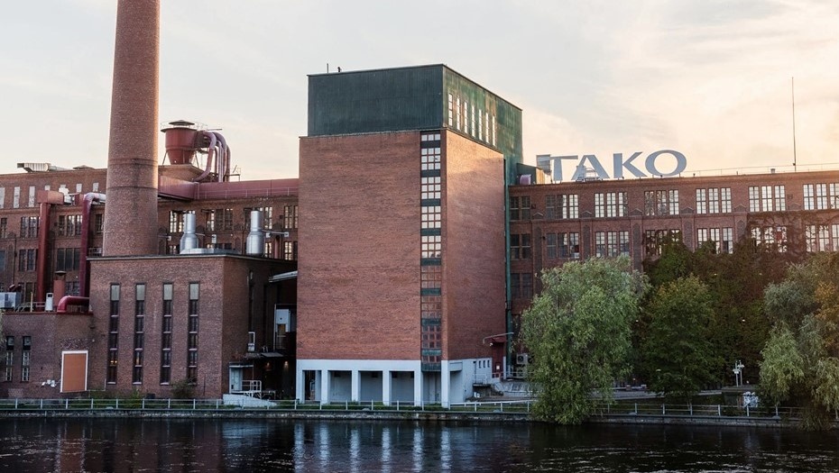    Картонная фабрика Tako. Тампере, Финляндия. Автор фото: Metsä Board