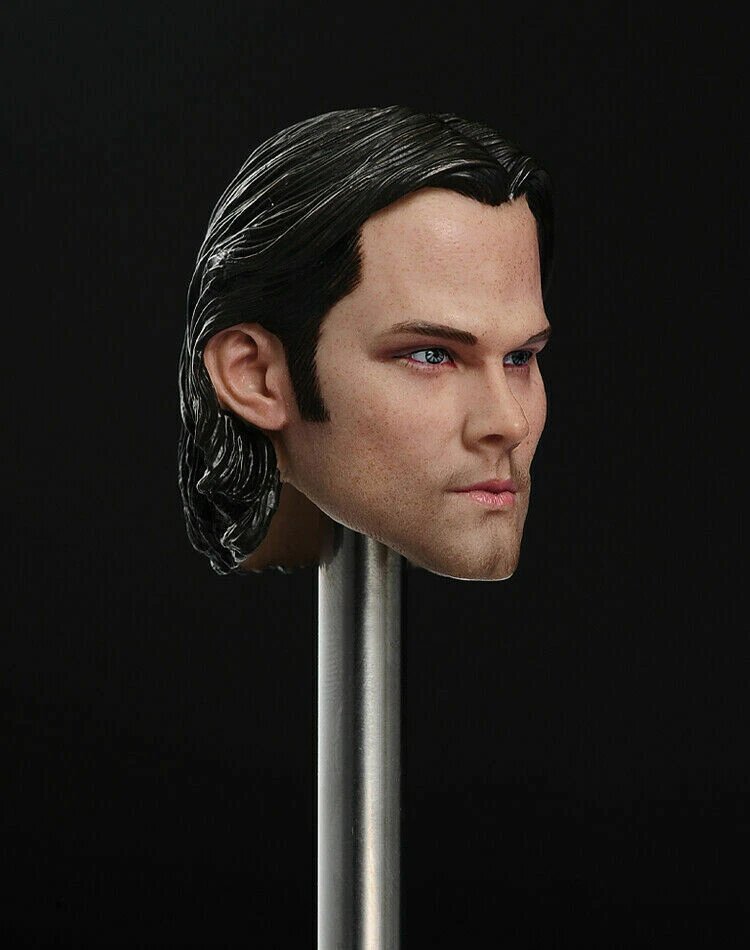 1/6 Supernatural Sam Winchester Jared Padalecki Head Sculpt Fit 12'' Figure doll. Фото с eBay.com