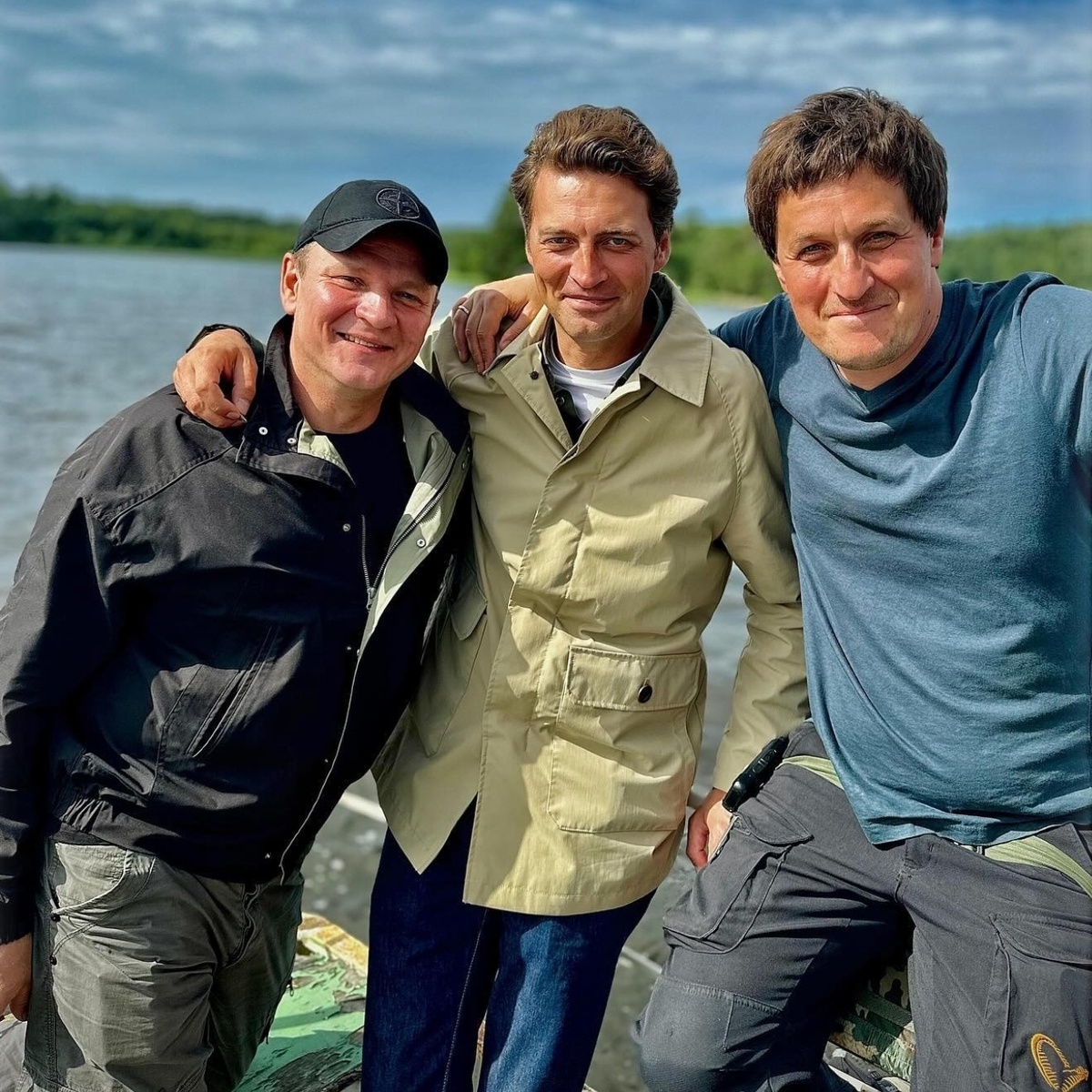 На съемках сериала «Первый отдел»