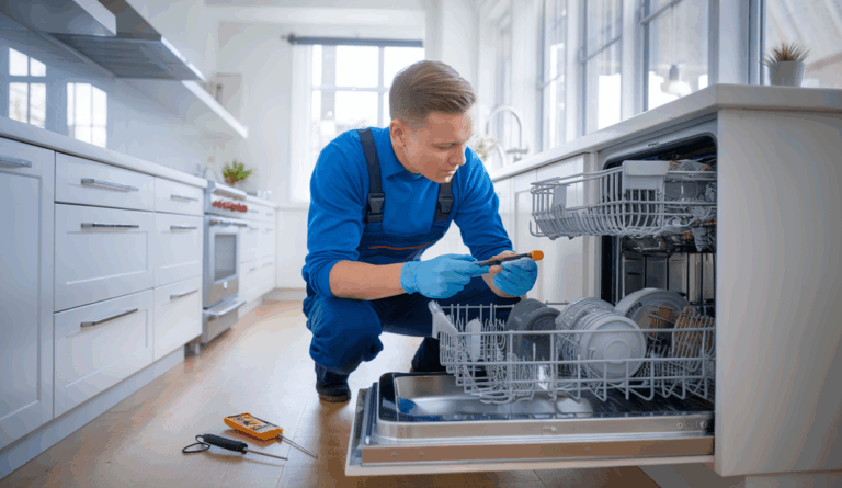    Посудомоечная машина не домывает посуду — слабая мойка Михаил Юрьевич