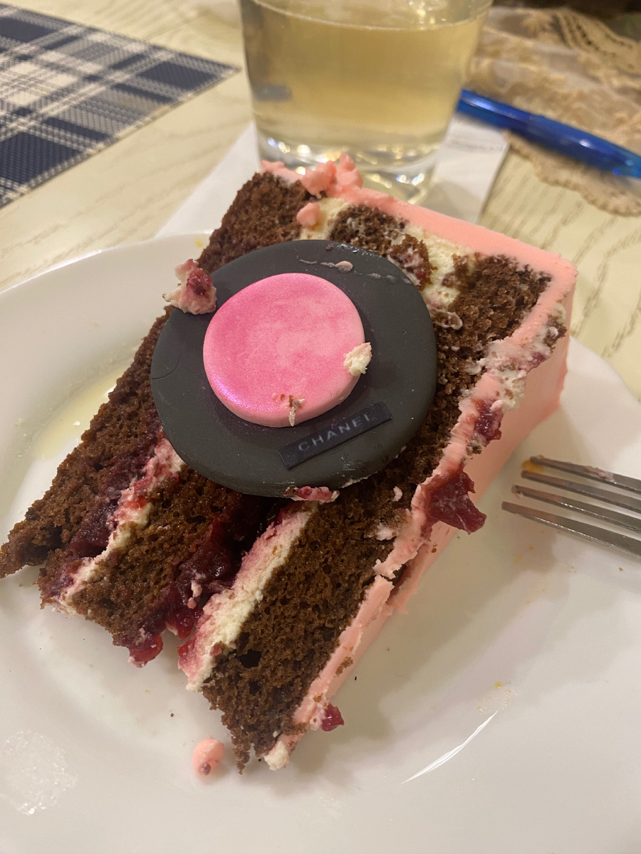 Фото кусочка торта.