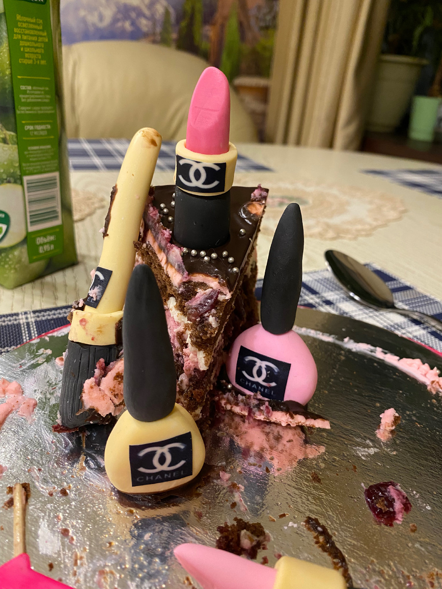 Фото украшений с торта.