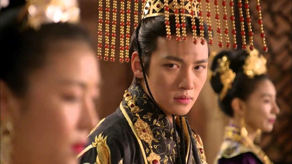 Кадр из дорамы "Императрица Ки"