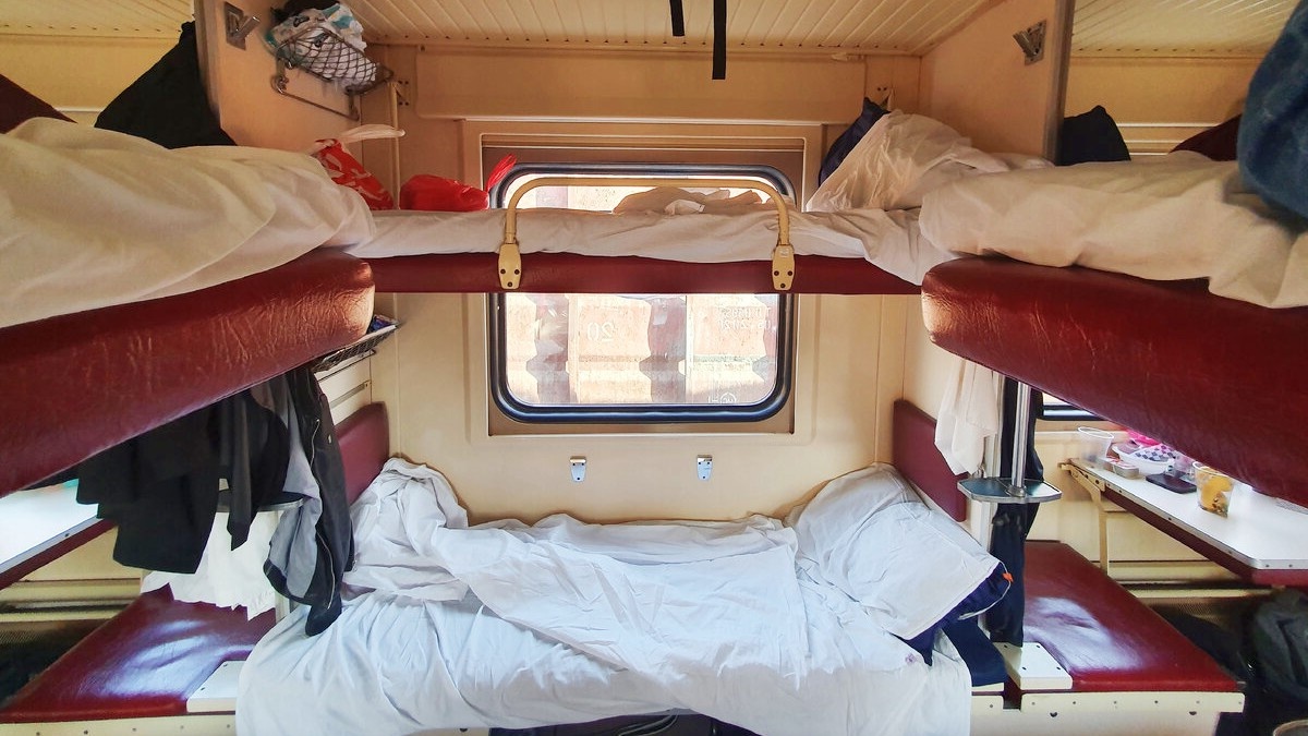 Самый обычный плацкартный вагон